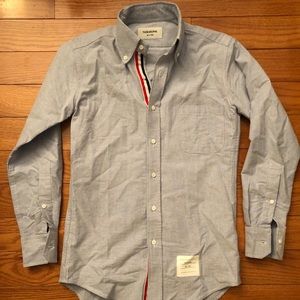 Thom Browne Classic Blue Oxford size 0
